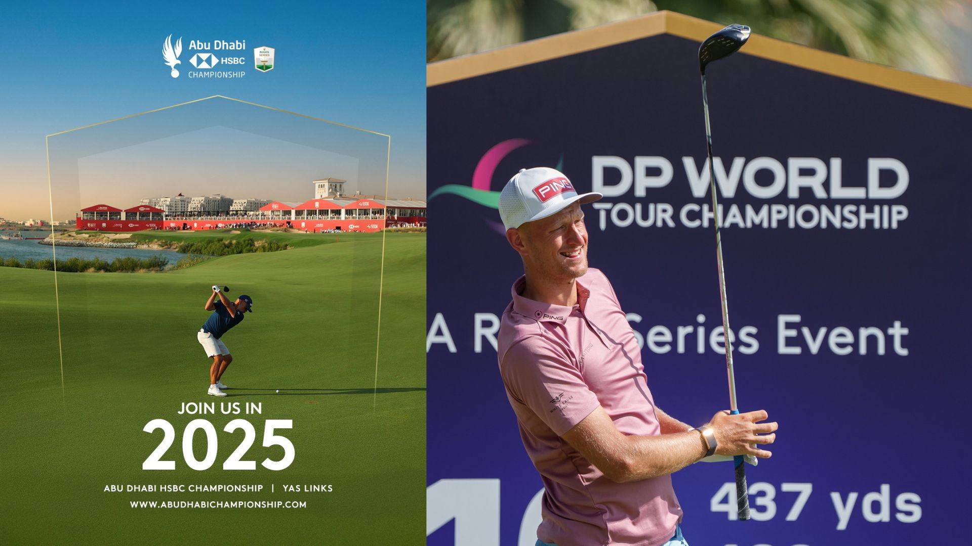 Oglądaj na żywo Abu Dhabi Championship & DP World Championship